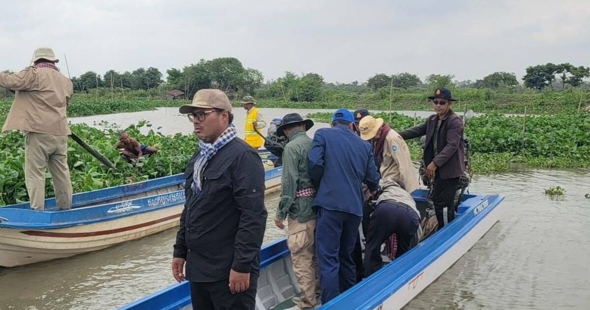រដ្ឋបាលស្រុកអង្គរបូរី បើកយុទ្ធនាការ ចុះបង្ក្រាប និងកម្ទេចឧបករណ៍នេសាទខុសច្បាប់ក្នុងតំបន់អភិរក្ស ដើម្បីការពារពូជមច្ឆជាតិ