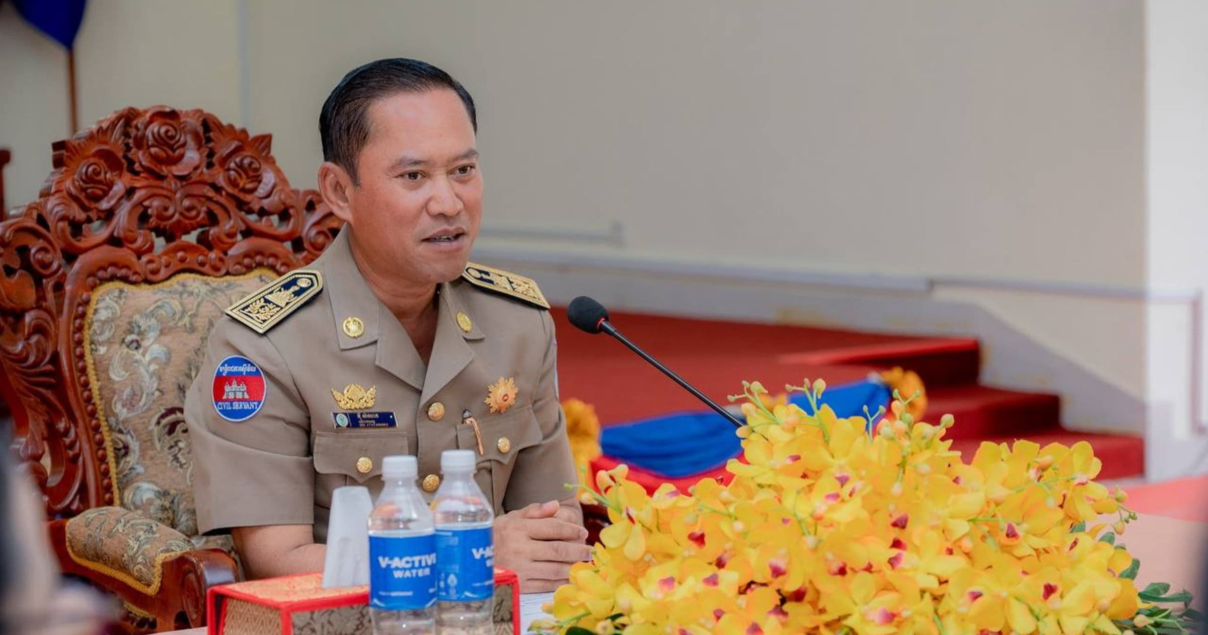 ឯកឧត្តម វ៉ី សំណាង ណែនាំឱ្យអាជ្ញាធរគ្រប់លំដាប់ ថ្នាក់ពង្រឹងសន្តិសុខ និងសណ្តាប់ធ្នាប់ក្នុងពិធី “តាកែវសង្ក្រាន្ត”ដោយសង្កត់ធ្ងន់លើការរក្សាតម្លៃប្រពៃណីជាតិ