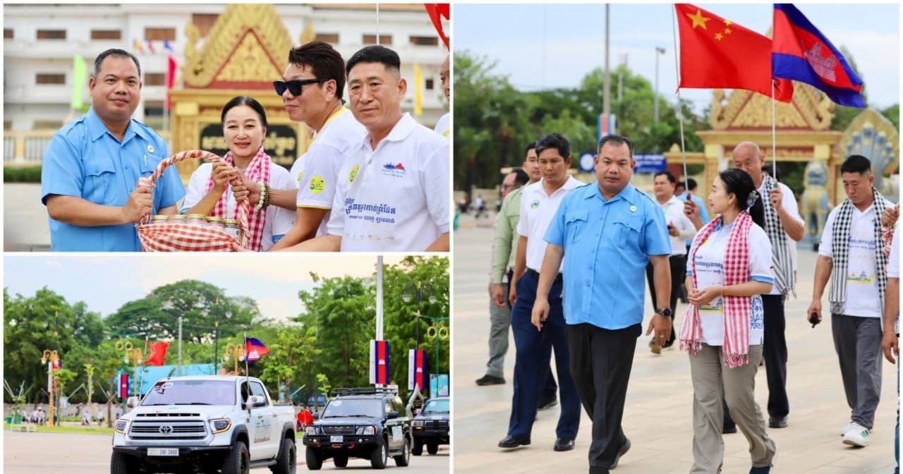 ឯកឧត្តម សរ សុពុត្រា អញ្ជើញទទួលក្បួនរថយន្តទេសចរណ៍ Caravan Tour កម្ពុជា-ចិន នឹងឆ្លងកាត់ខេត្តស្ទឹងត្រែង ឆ្ពោះទៅប្រទេសចិនតាមច្រកព្រំដែនកម្ពុជា-ឡាវ