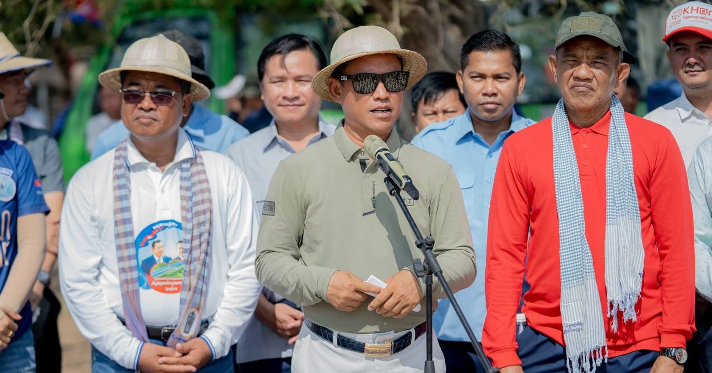 ឯកឧត្តម វ៉ី សំណាង អញ្ជើញទស្សនាការប្រណាំង «រទះគោសាឡី» ដើម្បីអបអរសាទរសង្ក្រាន្តតាកែវ ឆ្នាំ២០២៦ និងលើកស្ទួយវប្បធម៌ដូនតា