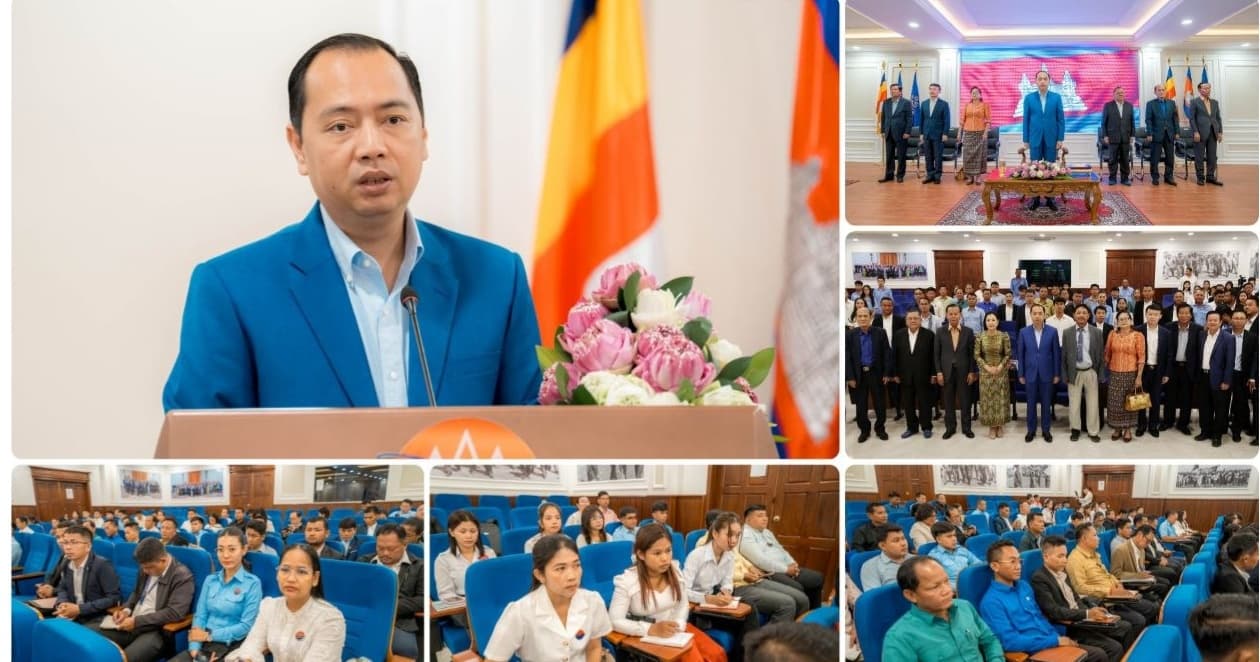 ពិធីបើកវគ្គបណ្តុះបណ្តាលស្តីពី «ជំនាញបច្ចេកទេសសារព័ត៌មាន»