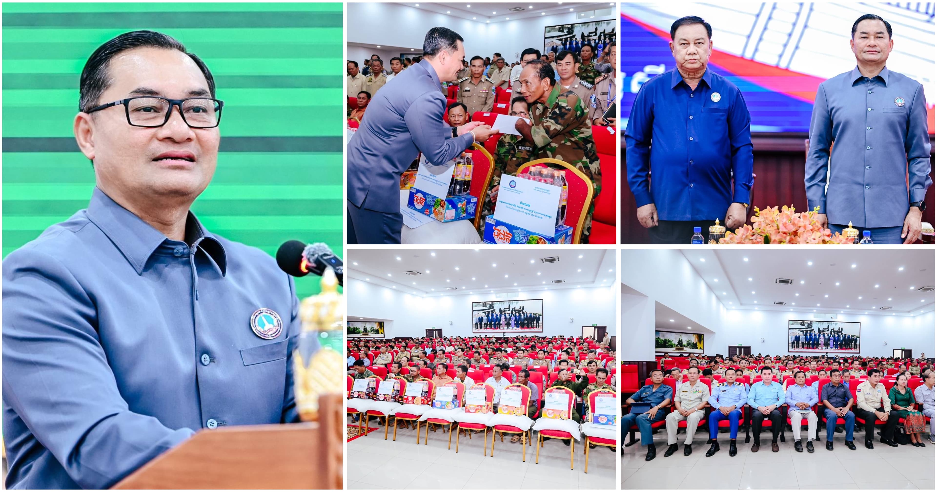 ឯកឧត្តមបណ្ឌិតអភិបាលខេត្តជំរុញឱ្យគណៈកម្មាធិការសមាគមអតីតយុទ្ធជន និងនិវត្តជនកម្ពុជាថ្នាក់មូលដ្ឋាន ត្រូវចុះឱ្យដល់ខ្នងផ្ទះដើម្បីសាកសួរសុខទុក្ខ និងដោះស្រាយបញ្ហាជូនបងប្អូន